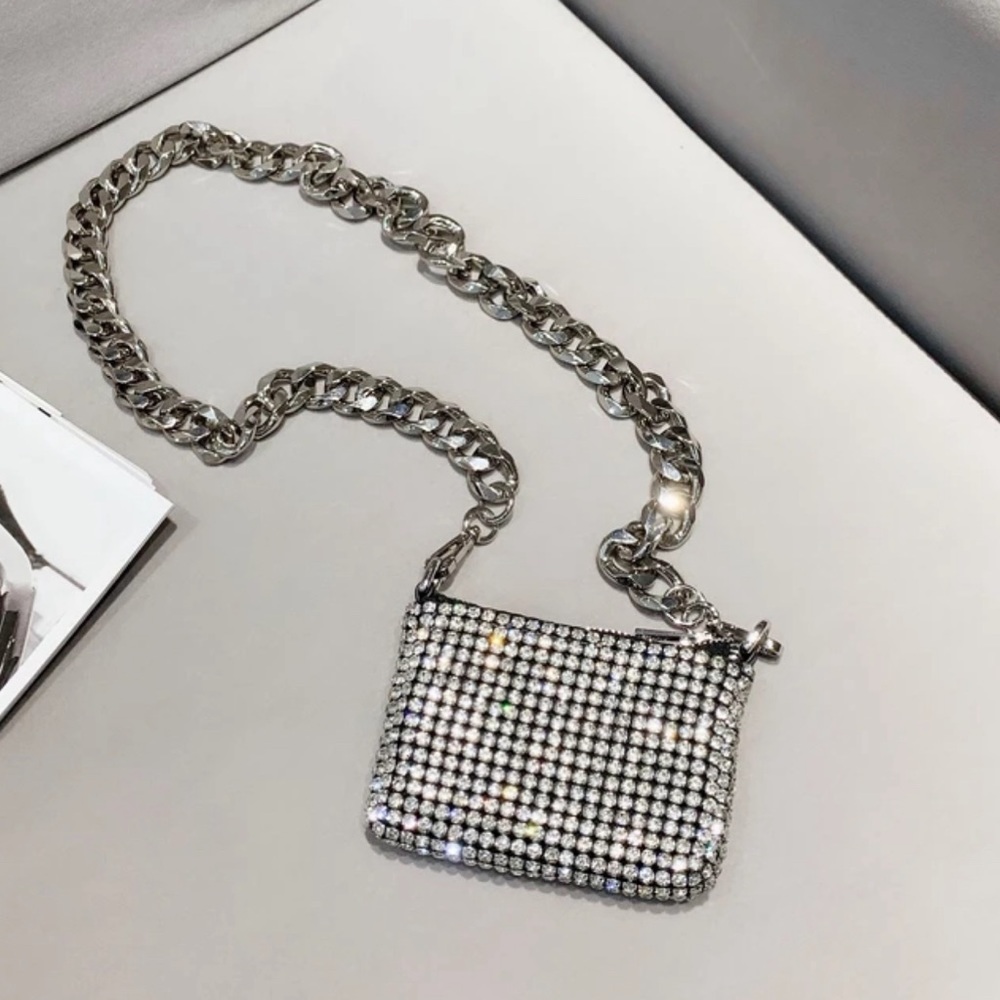 Rhinestone Crystal Coin Purse